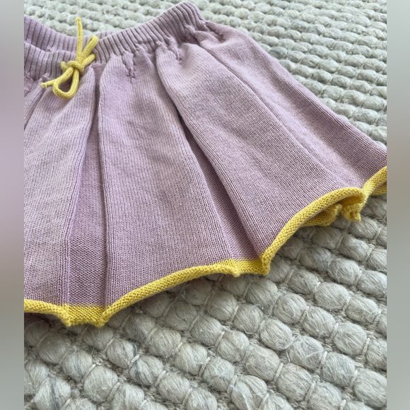 Fin & Vince | size 18-24 months lilac skirt drawstring waist excellent condition - Picture 5 of 7